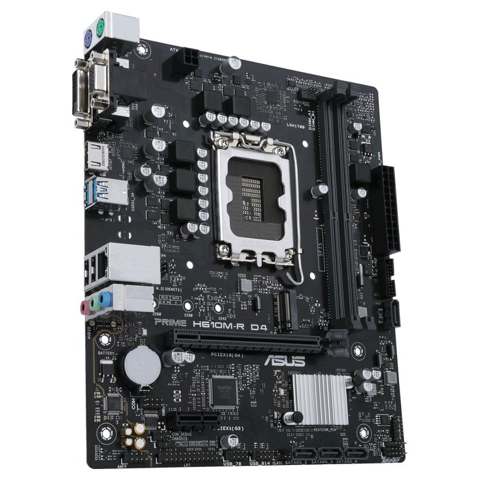 Asus Prime H610M-R D4 DDR4 Micro ATX LGA 1700