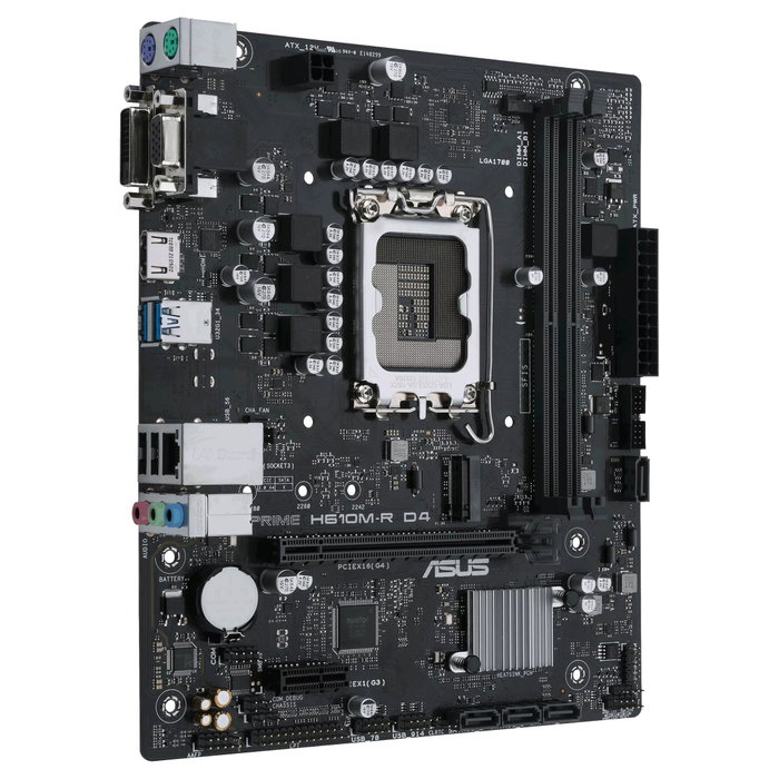 Asus Prime H610M-R D4 DDR4 Micro ATX LGA 1700