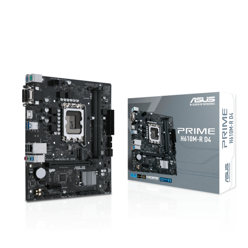 Asus Prime H610M-R D4 DDR4 Micro ATX LGA 1700
