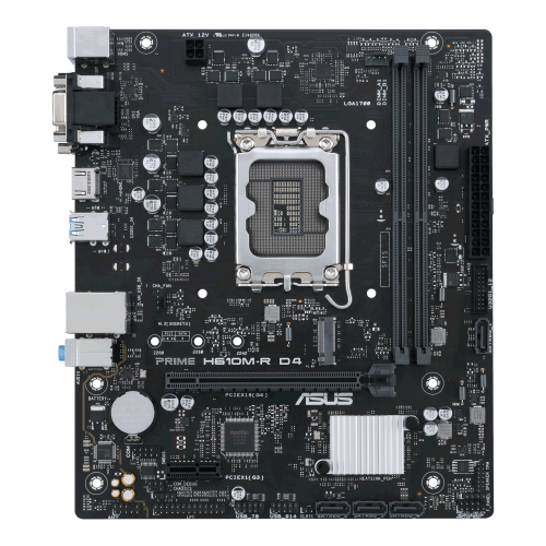 Asus Prime H610M-R D4 DDR4 Micro ATX LGA 1700