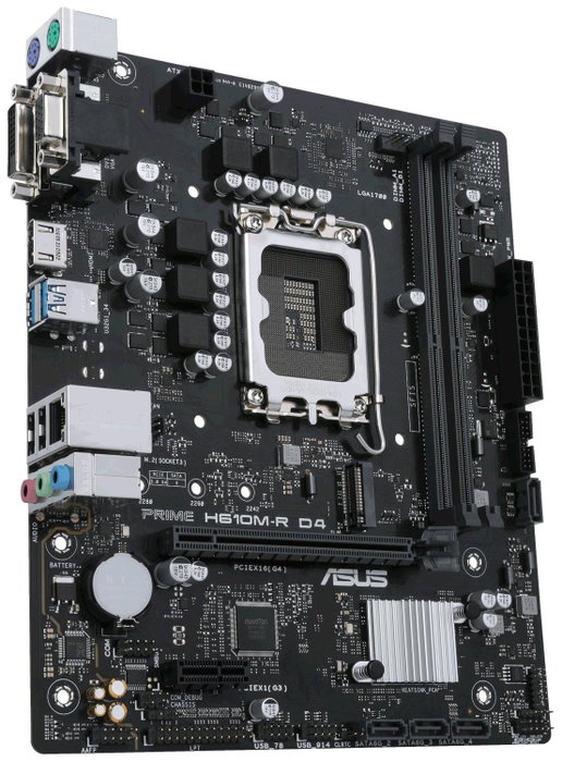 Asus Prime H610M-R D4 DDR4 Micro ATX LGA 1700