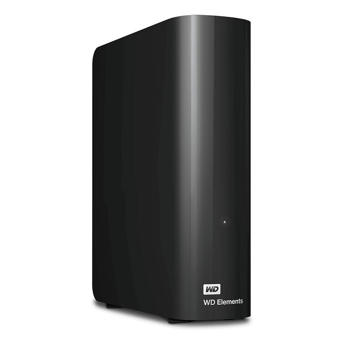 Western Digital WD Elements WDBWLG0160HBK-EESN - Disco duro externo de escritorio 16TB, USB 3.0/2.0, Plug & Play, Negro