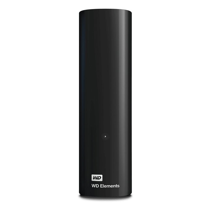 Western Digital WD Elements WDBWLG0160HBK-EESN - Disco duro externo de escritorio 16TB, USB 3.0/2.0, Plug & Play, Negro