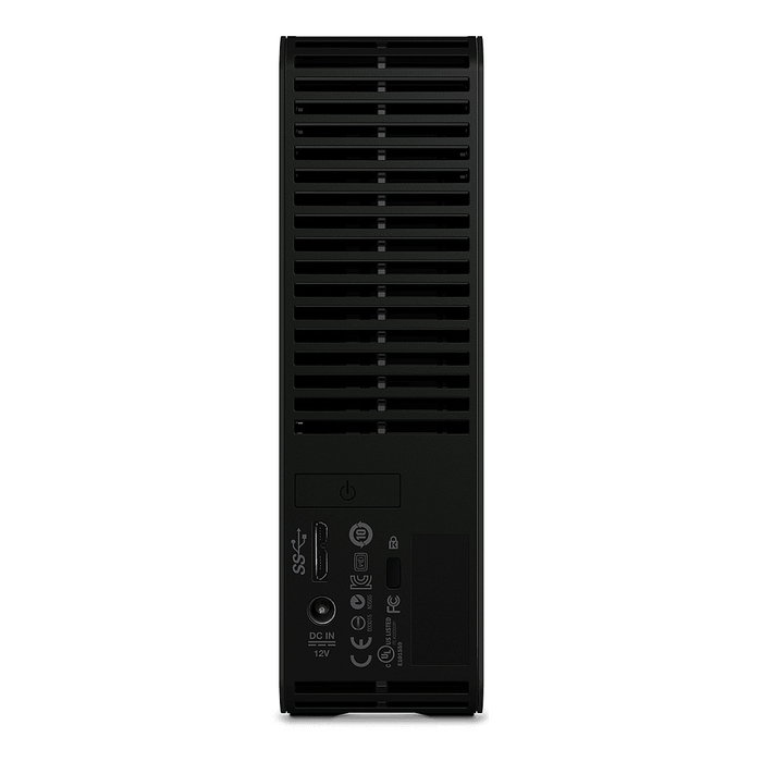 Western Digital WD Elements WDBWLG0160HBK-EESN - Disco duro externo de escritorio 16TB, USB 3.0/2.0, Plug & Play, Negro