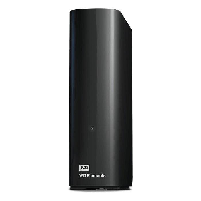 Western Digital WD Elements WDBWLG0160HBK-EESN - Disco duro externo de escritorio 16TB, USB 3.0/2.0, Plug & Play, Negro