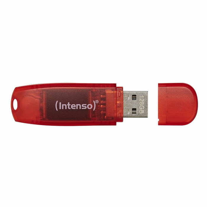 Intenso Rainbow Line 128 GB USB 2.0 Rojo