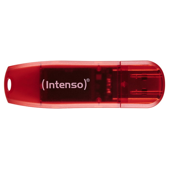 Intenso Rainbow Line 128 GB USB 2.0 Rojo