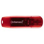 Intenso Rainbow Line 128 GB USB 2.0 Rojo