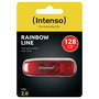 Intenso Rainbow Line 128 GB USB 2.0 Rojo