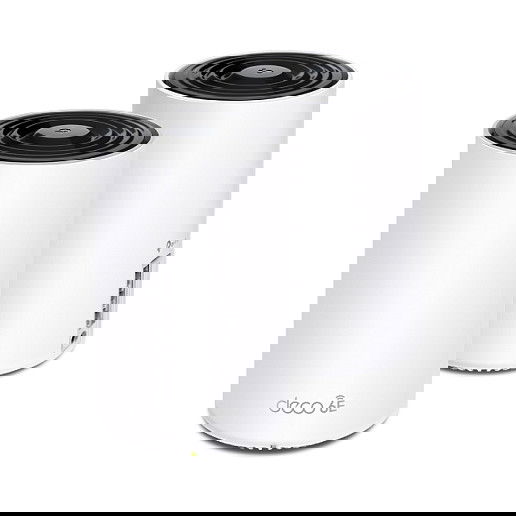 TP-Link Deco XE75 (2er Pack) AX5400 Wi-Fi 6E Mesh Sistema Tribanda, Cobertura 510 m2, Blanco, 4 Antenas Internas, Hasta 200 Dispositivos