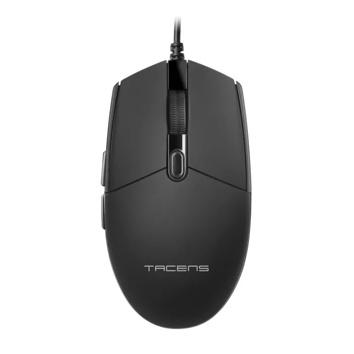 Tacens Anima AMG Ratón Óptico Gaming y Oficina para Mano Derecha, 3200 DPI Ajustable, Switches Mecánicos Huano, Ultraligero 100g, PC, Mac, PS5, Xbox Series X/S, Cable 1.6m, Negro