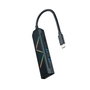 Nanocable Hub USB-C 4 en 1 con 2x USB-A, USB-C PD y HDMI 4K