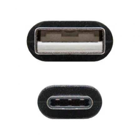 Nano Cable 10.01.2103 Cable USB 2.0 Macho - USB Tipo-C Macho 480Mbps 3m Negro