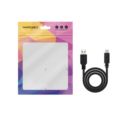 Nanocable 10.01.2103 Cable USB 2.0 de 3m con conectores USB-A y USB-C Negro Nanocable 10.01.2103 Cable USB 2.0 de 3m con conectores USB-A y USB-C Negro