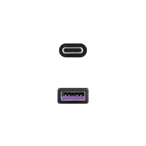 Nanocable 10.01.2103 Cable USB 2.0 de 3m con conectores USB-A y USB-C Negro Nanocable 10.01.2103 Cable USB 2.0 de 3m con conectores USB-A y USB-C Negro