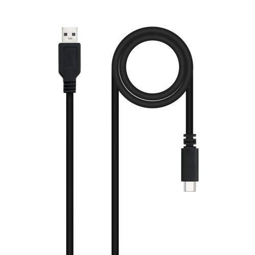 Nanocable 10.01.2103 Cable USB 2.0 de 3m con conectores USB-A y USB-C Negro Nanocable 10.01.2103 Cable USB 2.0 de 3m con conectores USB-A y USB-C Negro