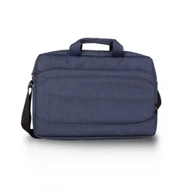 Ewent EW2516 Maletín para Portátil de 15.6 Pulgadas (39.6 cm), Azul, con Compartimento para Tableta y Material Impermeable