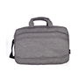 Ewent Bolsa Portátil para Laptop 15.6 Pulgadas Maletín Gris Impermeable EW2517 con Compartimentos y Correa