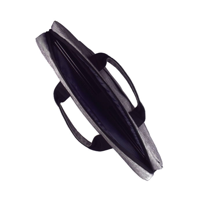 Ewent Bolsa Portátil para Laptop 15.6 Pulgadas Maletín Gris Impermeable EW2517 con Compartimentos y Correa