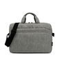 Ewent Bolsa Portátil para Laptop 15.6 Pulgadas Maletín Gris Impermeable EW2517 con Compartimentos y Correa