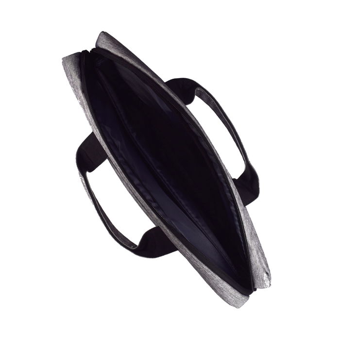 Ewent Bolsa Portátil para Laptop 15.6 Pulgadas Maletín Gris Impermeable EW2517 con Compartimentos y Correa