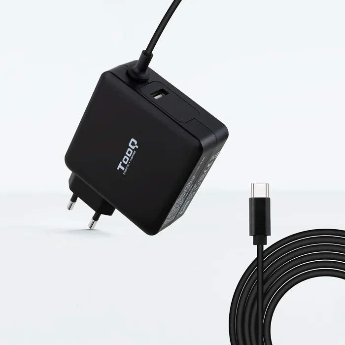 Tooq TQLC-USBC90PD Cargador de Portátil 90W USB-C/USB-A Negro Tooq TQLC-USBC90PD Cargador de Portátil 90W USB-C/USB-A Negro