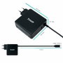 Tooq TQLC-USBC90PD Cargador de Portátil 90W USB-C/USB-A Negro