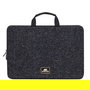 Rivacase 7915 Funda para Portátil 15.6 pulgadas (39.6 cm) Negra con Asa y Cremallera, Compartimento para Tableta, Resistente a Agua y Golpes - 330g