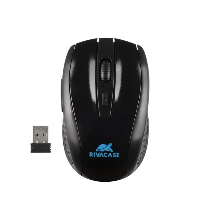 Rivacase 8038 Maletín para Portátil 15.6 pulg. + Ratón Inalámbrico Negro