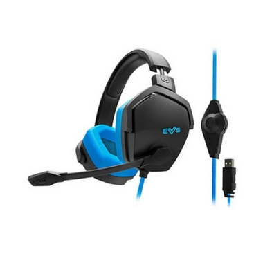 Energy Sistem Auriculares Gaming ESG 453191 - 7.1 Surround Virtual, Micrófono Boom, LED, Almohadillas de Cuero, PC, PS4/5, Switch