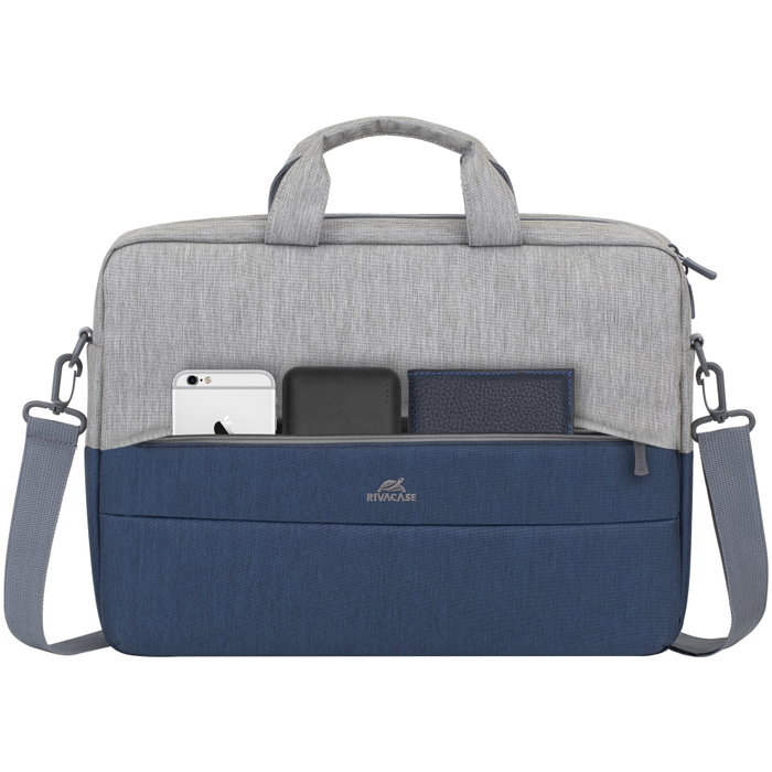 Rivacase 7532 Prater Maletín para Portátil 15,6 pulgadas Gris/Azul Rivacase 7532 Prater Maletín para Portátil 15,6 pulgadas Gris/Azul