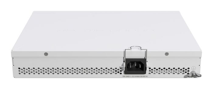 MikroTik CSS610-8P-2S+IN Switch de Red 8 Puertos Gigabit Ethernet PoE, 2 Puertos SFP+ 10Gbps, SwOS Lite Blanco