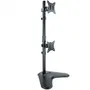 Tooq Soporte Sobremesa Doble Monitor DB1703TNV-B, Giratorio, Inclinable, para Pantallas 17'-32', hasta 9kg cada uno