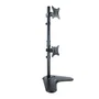 TooQ DB1703TNV-B Soporte para 2 Monitores de 17'' a 32'' Negro