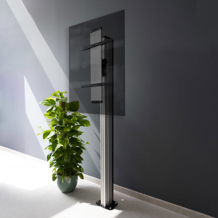 TooQ FS2270M-B Soporte de Suelo para TV de hasta 70" Plata