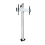 Tooq THE TOWER FS2270M-B Soporte de Suelo para TV 37-70 pulgadas Plata
