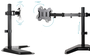 Tooq Soporte de Sobremesa para 2 Monitores DB1702TN-B Negro