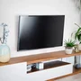 Tooq LP1071T-B Soporte Fijo de Pared para TV de 32"-70" Inclinable, Peso Máximo 45 kg, Compatible VESA 400x400 mm, Negro