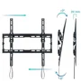 Tooq Soporte fijo de pared para TV inclinable 32"-70" - Peso máx 45kg - VESA 400x400mm