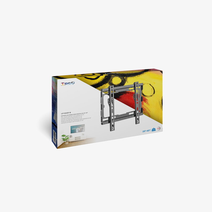 TooQ Soporte de Pared Fijo LP1043F-B para TV de 23-43 pulgadas TooQ Soporte de Pared Fijo LP1043F-B para TV de 23-43 pulgadas