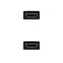 Nanocable 10.15.1700 Cable HDMI Macho-Macho Negro 1M V 1.4 Alta Velocidad