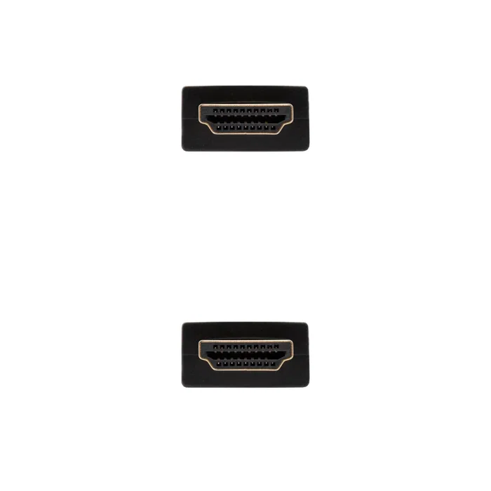 Nanocable Cable HDMI 10.15.1700 Tipo A Macho-Macho 1 m, HDMI 1.4 Alta Velocidad con Ethernet (HEC), 4K, Audio Return Channel (ARC), 3D, Chapado en Oro, Negro Nanocable Cable HDMI 10.15.1700 Tipo A Macho-Macho 1 m, HDMI 1.4 Alta Velocidad con Ethernet (HEC), 4K, Audio Return Channel (ARC), 3D, Chapado en Oro, Negro