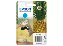Epson Cartucho de tinta 604 Cian (C13T10G24010) Original Rendimiento Estándar