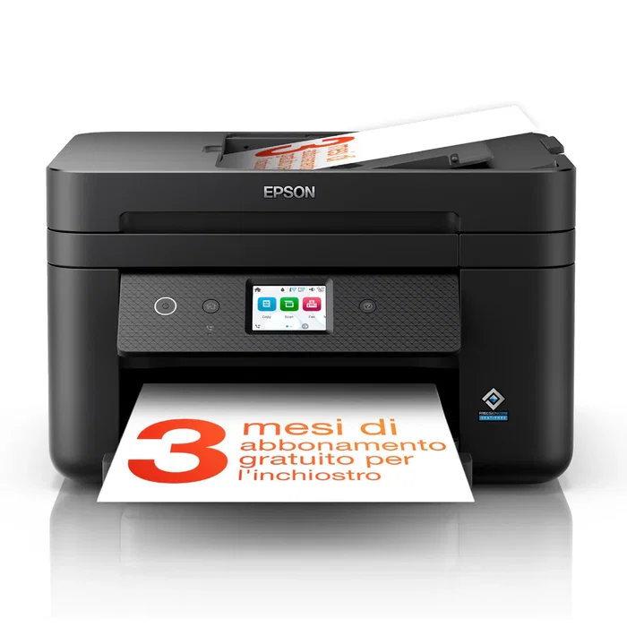 Epson WorkForce WF-2960DWF - Impresora Multifunción A4 4en1 (Imprimir, Escanear, Copiar, Fax) Tinta Color, WiFi, 33 ppm, Duplex Auto