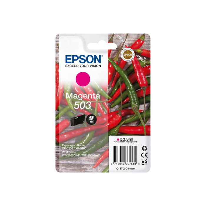 Epson Cartucho de Tinta 503 Magenta Original