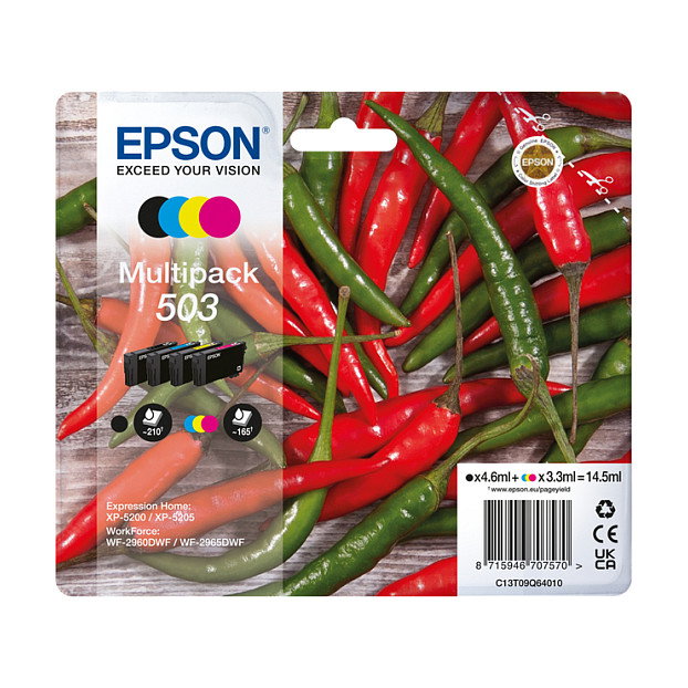 Epson Multipack 503 de 4 Colores (C13T09Q64010)