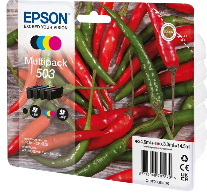 Epson Multipack 503 de 4 Colores (C13T09Q64010)