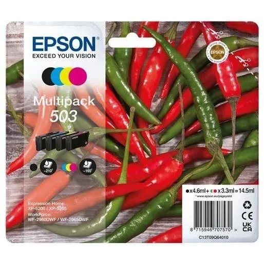 Epson Multipack 503 de 4 Colores (C13T09Q64010)