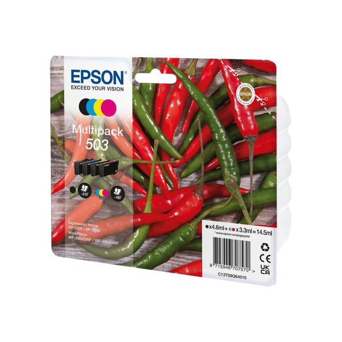 Epson Multipack 503 de 4 Colores (C13T09Q64010)