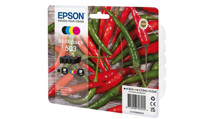 Epson Multipack 503 de 4 Colores (C13T09Q64010)